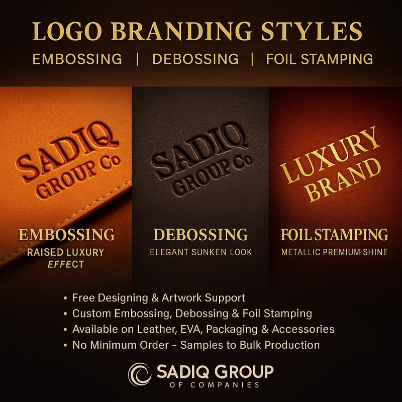 Embossed / Debossed Logos