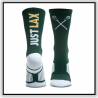 Custom design and colors quarter-length athletic socks