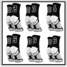 Custom design and colors quarter-length athletic socks