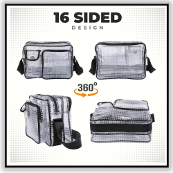Engineer Bag – 14 Inches Transparent Cleanroom Tool Bag (14 L)