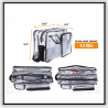 Engineer Bag – 14 Inches Transparent Cleanroom Tool Bag (14 L)
