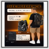 Clear Heavy-Duty Backpack with Reinforced Straps & Laptop Sleeve – Stadium Approved