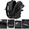 Tactical Backpack for Men and Women 45L Army 3 Days Assault Pack Bag Large Rucksack with Molle System - Black