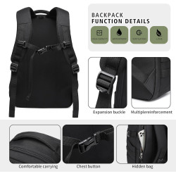 25L Military Tactical Backpack – Compact MOLLE Assault Pack for Men