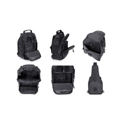 Tactical Sling Shoulder Bag – Compact Military EDC Crossbody Backpack