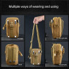 Compact Tactical MOLLE Pouch – Multi-Purpose Waist & Shoulder Bag for Outdoor, Travel, and EDC Gear