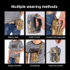 Compact Tactical MOLLE Pouch – Multi-Purpose Waist & Shoulder Bag for Outdoor, Travel, and EDC Gear