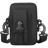 Compact Tactical MOLLE Pouch – Multi-Purpose Waist & Shoulder Bag for Outdoor, Travel, and EDC Gear