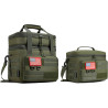 Tactical Insulated Lunch Box – Large Capacity MOLLE Cooler Bag with Tissue Pocket & Leakproof Design